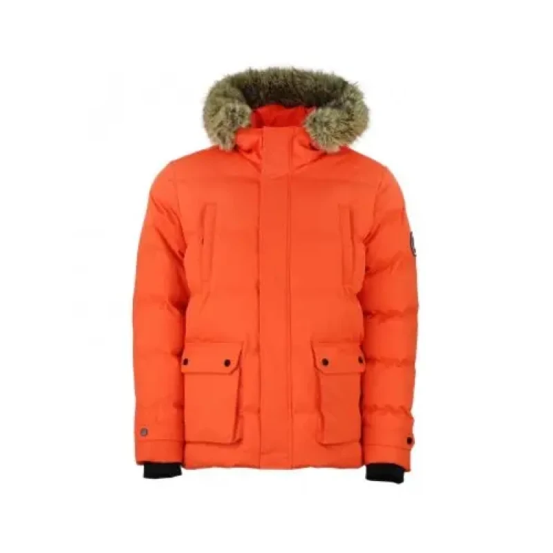 Image of Peak Mountain Peak Mountain's Waterproof Canabel Puffer Orange Male 2XL CANABEL/QI/Orange