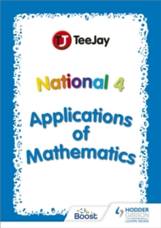Image of Thomas Strang TeeJay National 4 Applications of Mathematics Book Multi unisex
