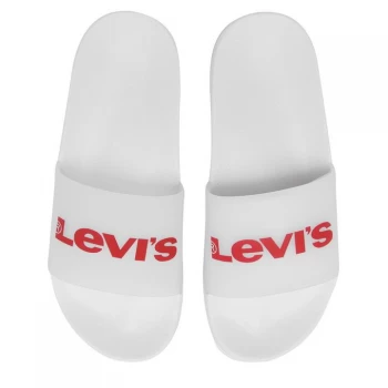 Image of Levis Sportswear Sliders - White 0061