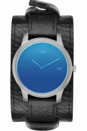 Image of Mens STORM Benzo Cuff Watch BENZO-ROUND-LAZER-Blue