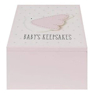 Image of Petit Cheri Pink Baby's Keepsake Box