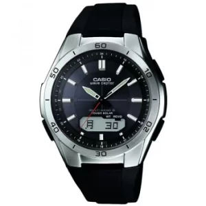 Image of Mens Casio Waveceptor Alarm Chronograph Radio Controlled Watch