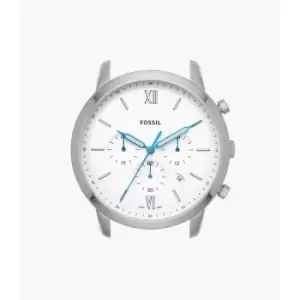 Image of Fossil Mens Neutra Chronograph Stainless Steel Watch Case - White