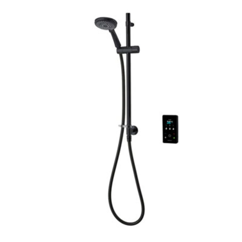 Image of Triton Envi Matt Black Thermostatic Electric Shower, 10.5Kw