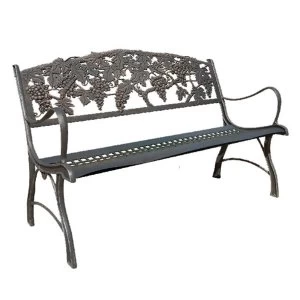 Image of Gardeco Cast Iron Grapes Bench