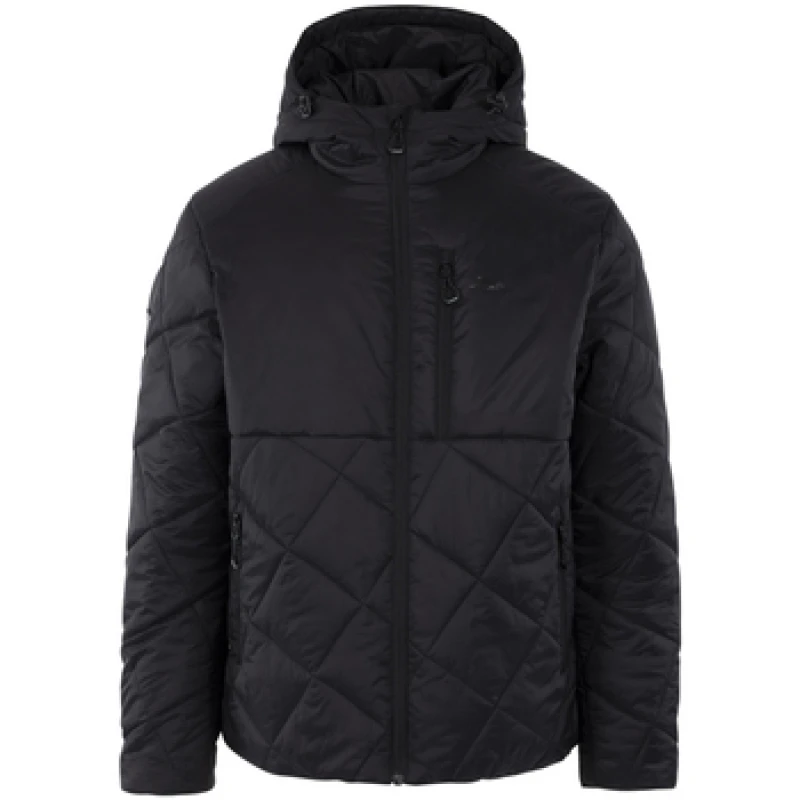 Image of Trespass Trespass Men Dalesford Hooded Casual Jacket in Black Size: Medium Black M Male 5063693767587