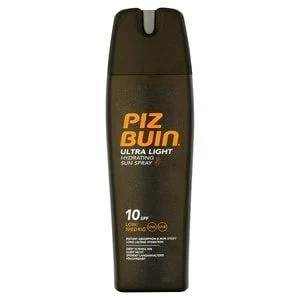 Image of Piz Buin Ultra Light Hydrating Sun Spray Low SPF10 200ml