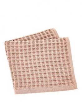 Image of Perri Home Waffle Hand Towel Blush