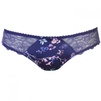 Image of Dorina Akira Floral Briefs Womens - Dark Floral
