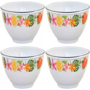 Image of Summerhouse Waikiki Set Of 4 - Enamel Effect Bowls