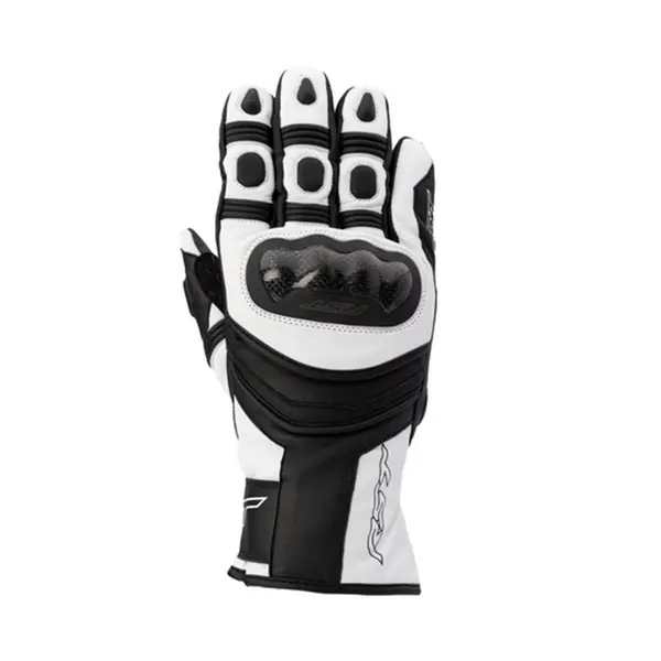 Image of RST Sport Mid Waterproof Gloves White Black Size 7