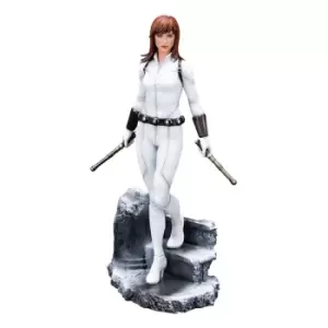 Image of Marvel Universe ARTFX Premier PVC Statue 1/10 Black Widow White Costume Limited Edition 21 cm