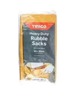 Image of Timco Heavy Duty Rubble Sacks - 60 X 90Cm