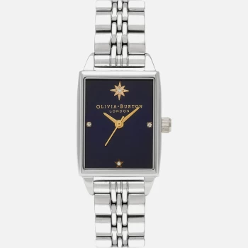 Image of Olivia Burton Womens Celestial Watch - Blue & Silver