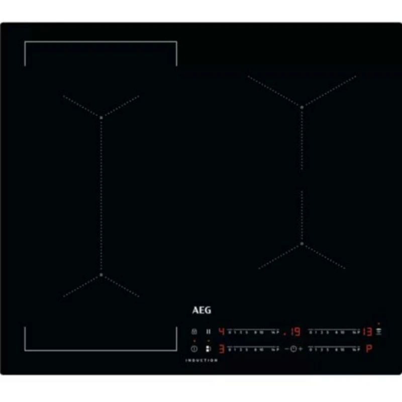 Image of AEG IKX64441CB 6000 Series 60cm Induction Hob with Bridge Zone 949598193 Black