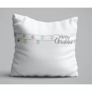 Image of KRLNTXMAS-4 Multicolor Cushion