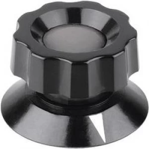 Image of Control knob hand Black x H 21mm x 19mm Mentor