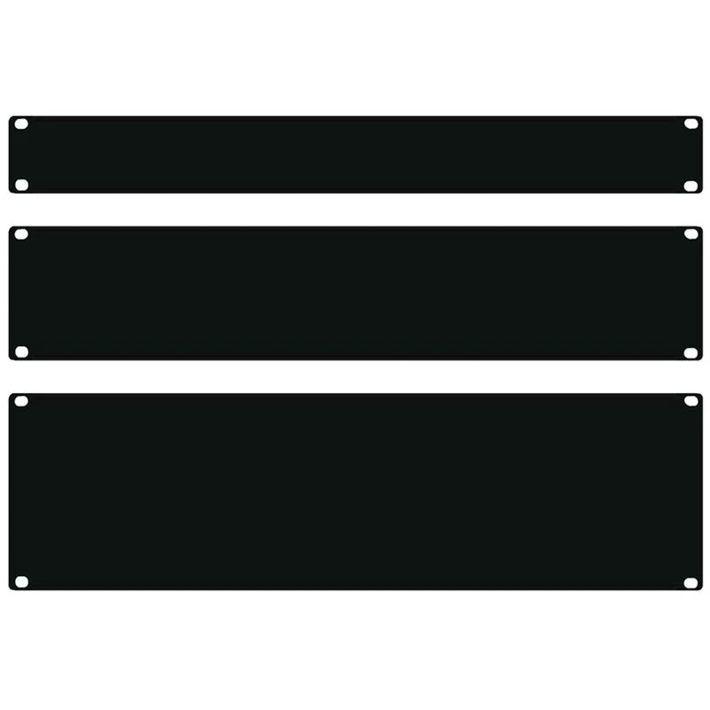 Image of FDL 1U 19" BLANKING PLATE - BLACK