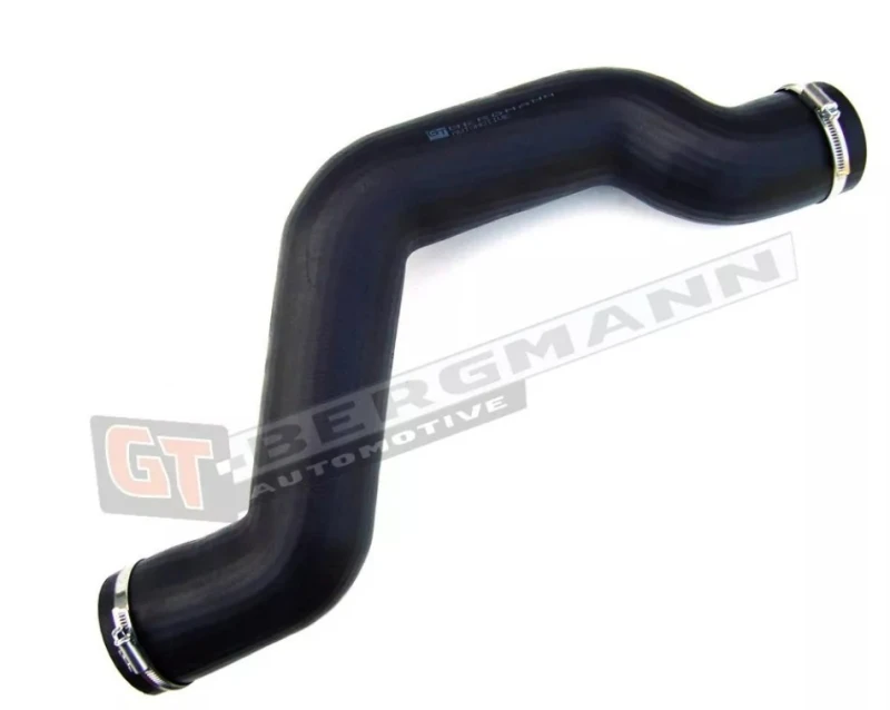 Image of GT-BERGMANN GT52-117 Turbocharger Hose with clamping pieces, Rubber with fabric lining Rubber with fabric lining Charger Intake Hose (3314)