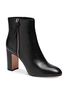 Image of kate spade new york Womens Knott Zip High Heel Booties