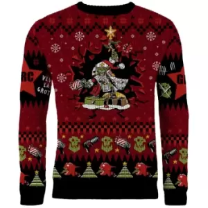 Image of Warhammer 40000: Red Gobbo Xmas Jumper (Size S)