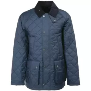 Image of Barbour Mens Ashby Quilt Jacket Navy Large