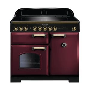 Image of Rangemaster 115590 CDL100EICY-B Classic Deluxe 100cm Induction Range Cooker Cran-B