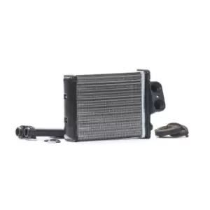 Image of RIDEX Heat Exchanger FORD,FIAT,ABARTH 467H0056 77364840,77362540,77364840 Heater Core,Heat Exchanger, interior heating 1579392,1582253,9S5119850BA