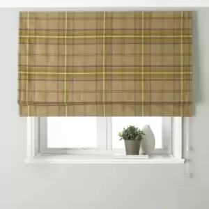 Image of Aviemore Tartan Faux Wool Roman Blind Thistle