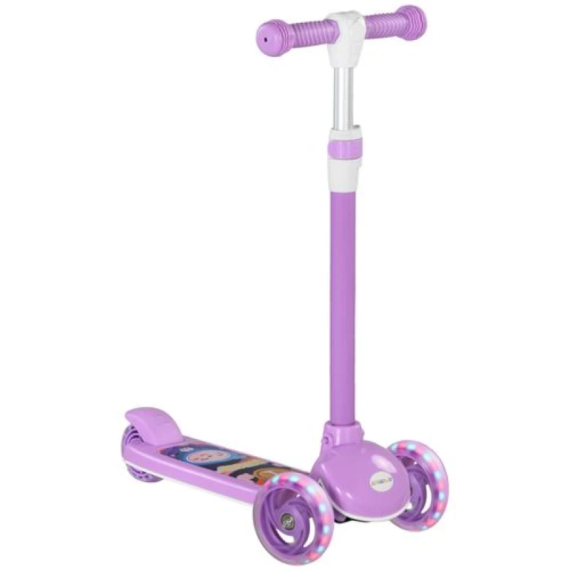 Image of Aiyaplay Kids 3 Wheel Scooter For 2-6 Years Old - Purple, Purple 371-050V00VT