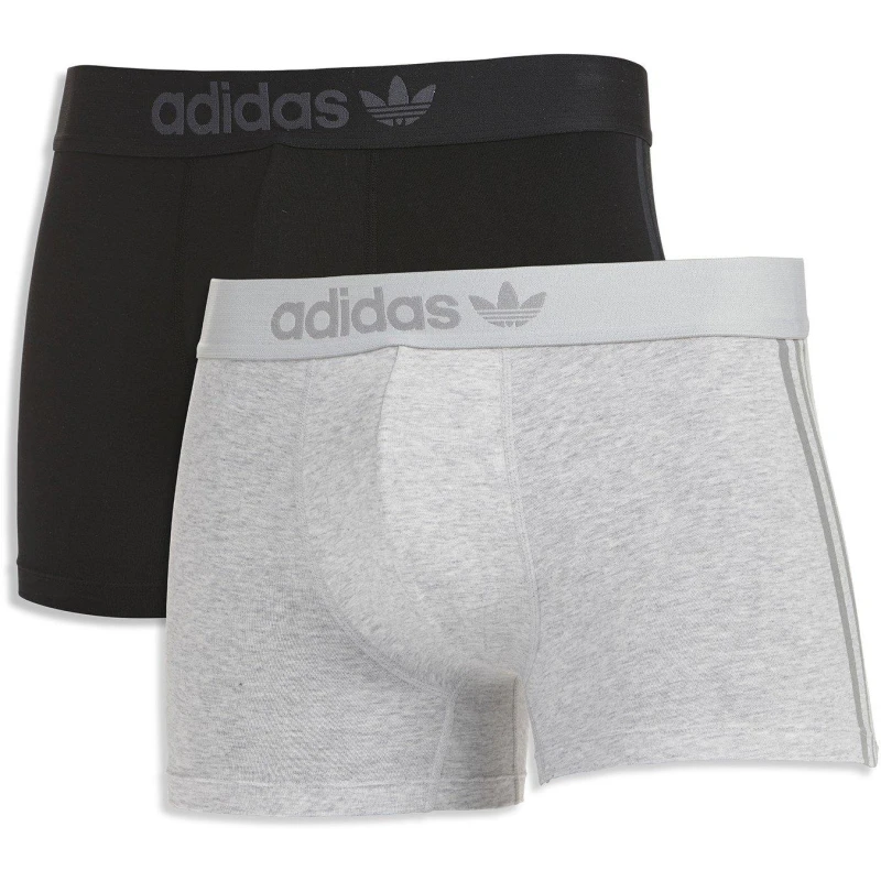 Image of adidas Originals Originals Comfort Flex Eco-Soft Boxers (2-pack) Trunks Small Multi 42510869350