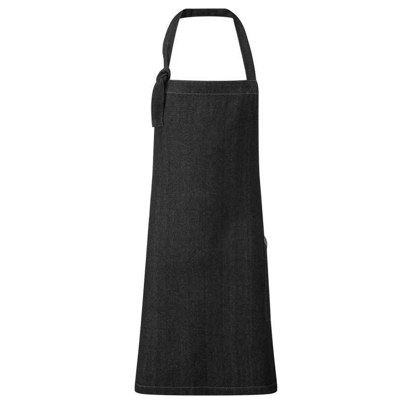 Image of Premier Regenerate Sustainable Bibbed Full Apron True Black
