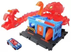 Image of Hot Wheels City Scorpion Flex Attack Playset