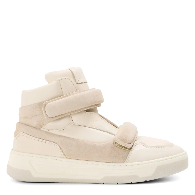 Image of Boss Womens Travelize Hito Nasd2 High-Top Trainers White female 5 (38)