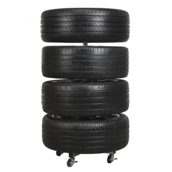 Image of Sealey STR004 Wheel Storage Trolley 100kg Capacity