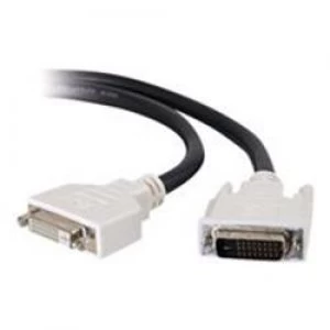 Image of C2G 3m DVI-D M/F Dual Link Digital Video Extension Cab