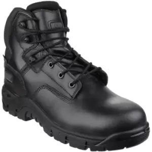 Image of Magnum Mens Precision Leather Safety Boots (8 UK) (Black) - Black
