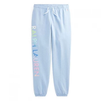 Image of Polo Ralph Lauren Polo Ralph Lauren Leg Logo Jogger - Chambray Blue