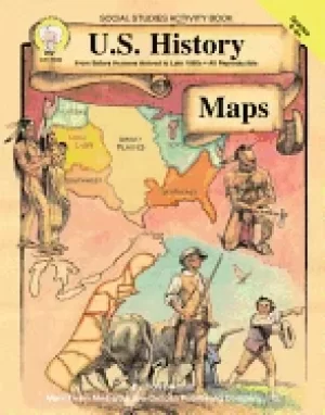 Image of mark twain u s history maps grades 5 8