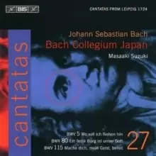 Image of Cantatas from Leipzig 1724 - Vol. 27 (Suzuki, Ryden, Bertin)