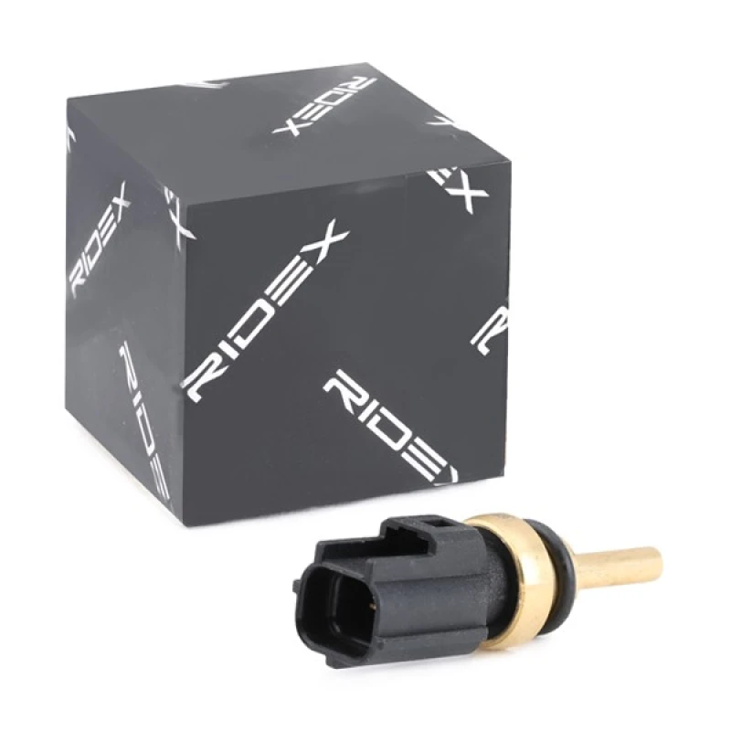 Image of RIDEX 830C0091 Coolant Temperature Sensor black, with seal ring Coolant Temperature Sensor (830)