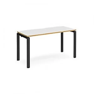 Image of Home Desk E146-K-WO Beech 1,400 x 600 x 725 mm