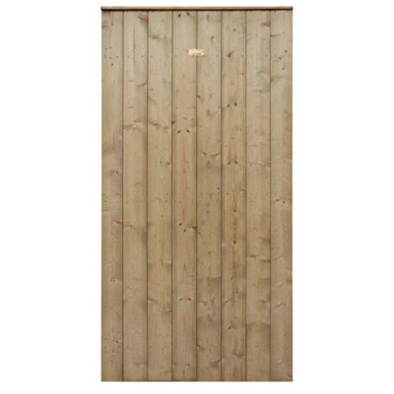 Image of Rowlinson Rowlinson - Tongue & Groove Square Top Wooden Gate TG63GSQPT