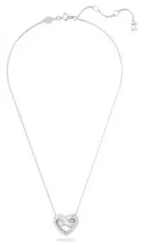 Image of Swarovski 5647924 Matrix Pendant Mixed cuts, Heart, White, Jewellery