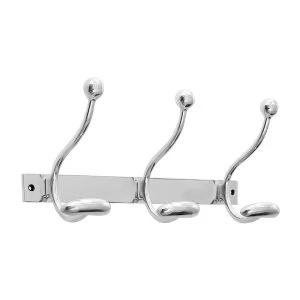 Image of Premier Housewares 6-Hook Hanger - Polished Aluminium