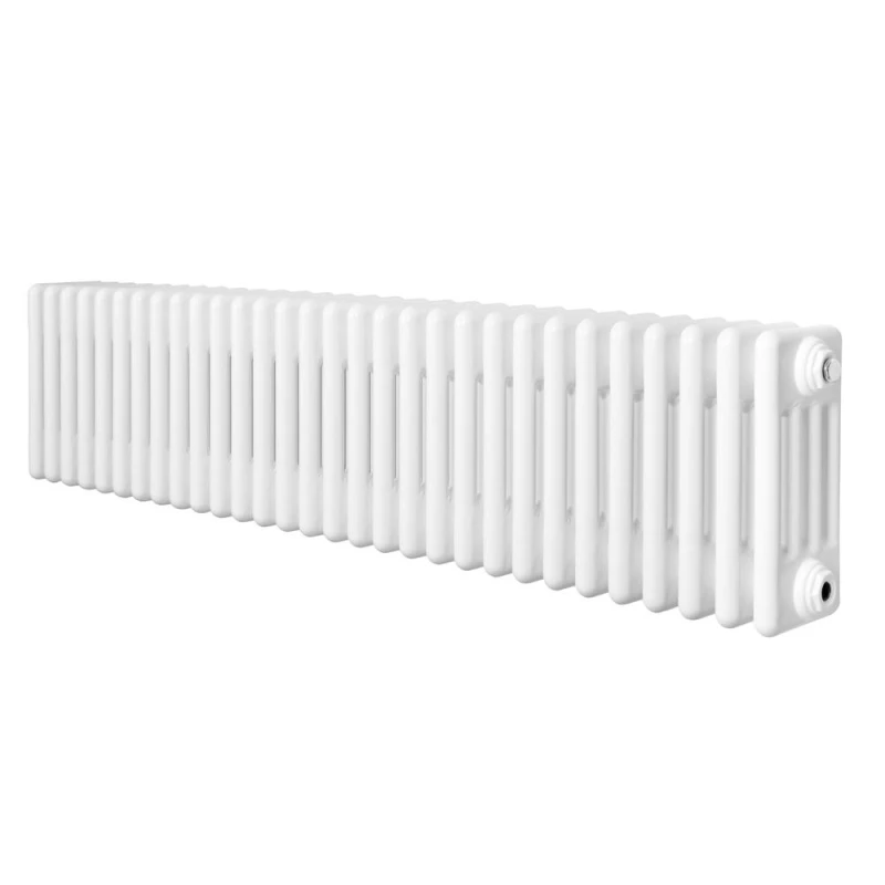 Image of Monstershop Traditional 4 Column Radiator - 300 x 1370mm - White White Unisex