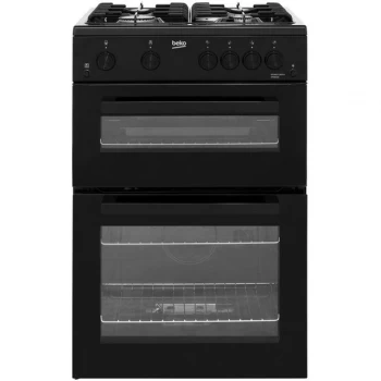 Image of Beko KTG611K Double Oven Gas Cooker