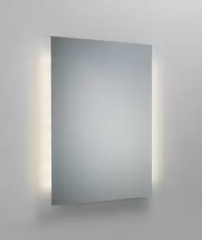 Image of Knightsbridge Battery Operated IP44 LED Edge Lit Bathroom Mirror - MLBA6045E