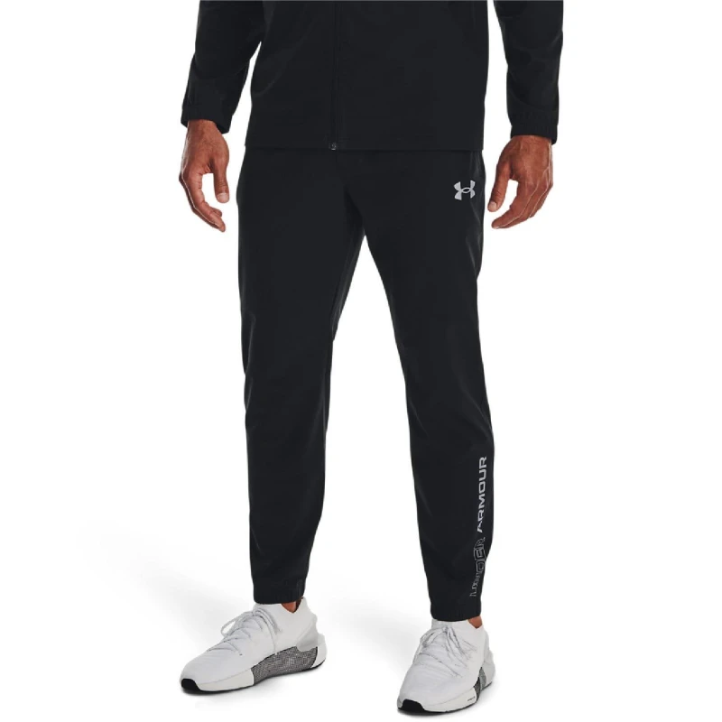 Image of Under Armour Woven Track Pants Black male S