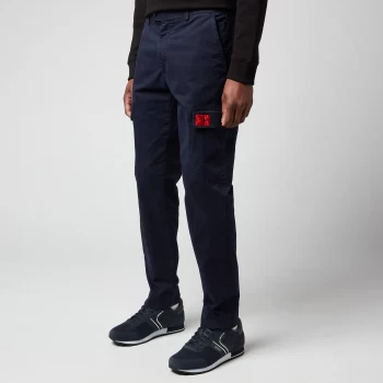 Image of HUGO Mens Glian Trouser - Dark Navy - 46/S